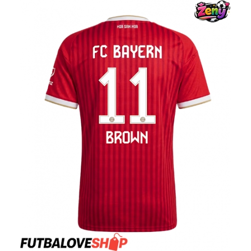Dres Bayern Munich Nathaniel Brown #11 Domáci pre Ženy 2026-27 Krátky Rukáv